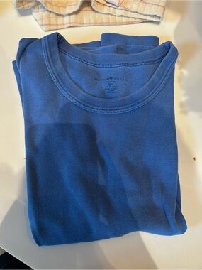 Brandy Melville electric blue t shirt